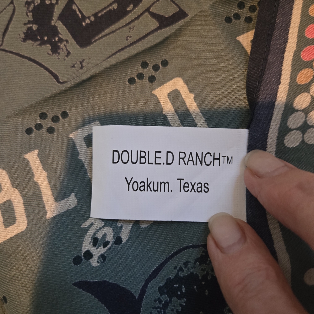 Double D Ranch Western Scarf - Picture 6 of 6